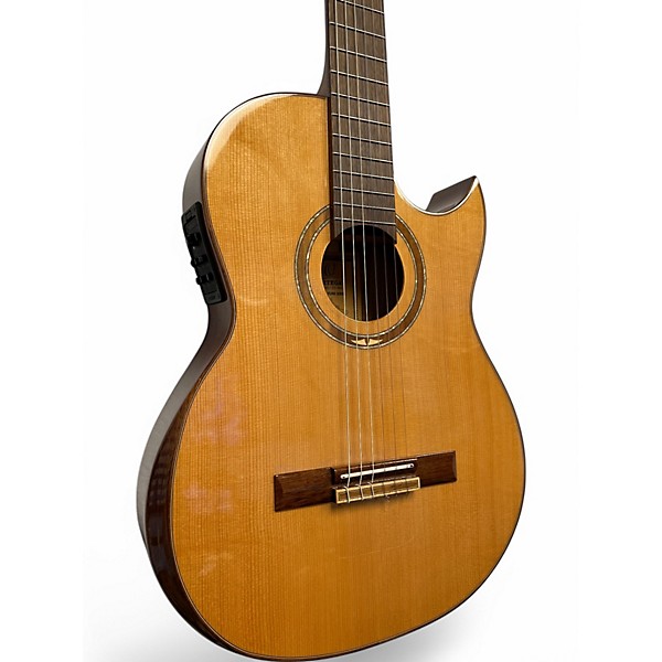 Used Ortega FLAMETAL TWO Natural Acoustic Guitar