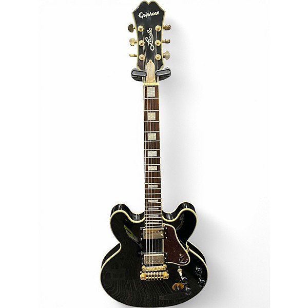Used Epiphone BB King Lucille Ebony Hollow Body Electric Guitar
