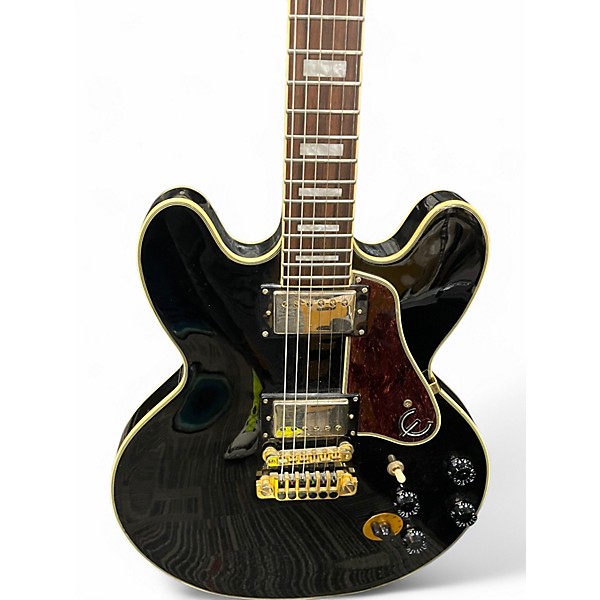 Used Epiphone BB King Lucille Ebony Hollow Body Electric Guitar