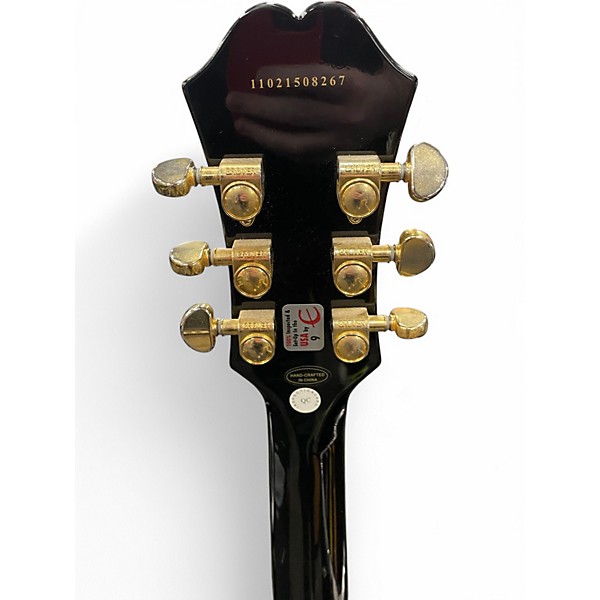Used Epiphone BB King Lucille Ebony Hollow Body Electric Guitar