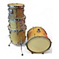 Used Inde 4 Piece Flex-Tuned Maple Natural Drum Kit thumbnail