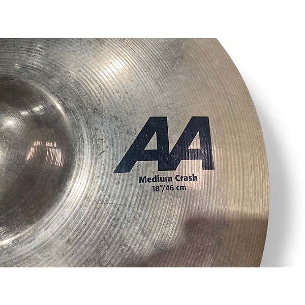 Used SABIAN 18in AA Medium Crash Cymbal