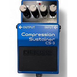Used BOSS CS3 Compressor Sustainer Effect Pedal