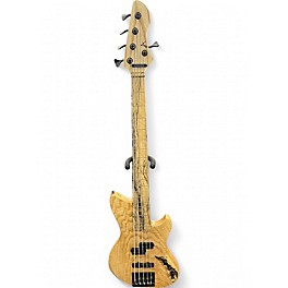 Used Alpher Custom Mako Natural  Electric Bass Guitar
