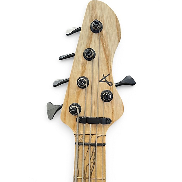 Used Alpher Custom Mako Natural  Electric Bass Guitar