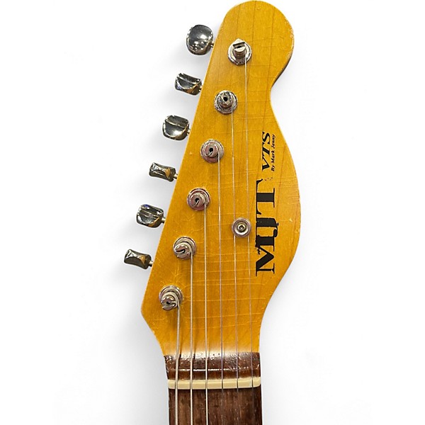 Used Mjt VTS 3 Color Sunburst Solid Body Electric Guitar