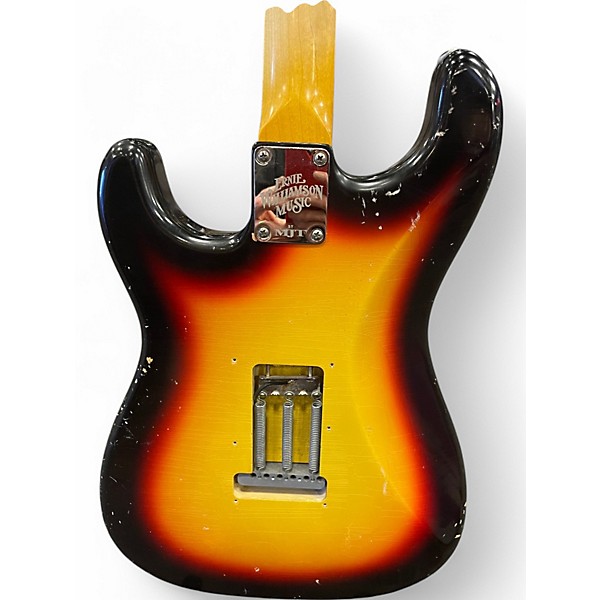 Used Mjt VTS 3 Color Sunburst Solid Body Electric Guitar