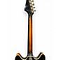 Vintage 1960s Hagstrom Viking 1 Sunburst  Hollow Body Electric Guitar