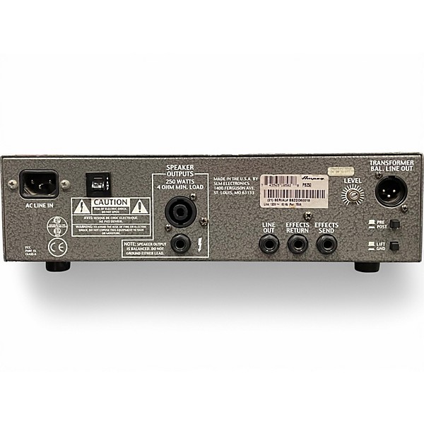Used Ampeg PORTABASS 250 Bass Amp Head