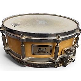Used Pearl 5.5X14 Free Floating Snare Natural Drum