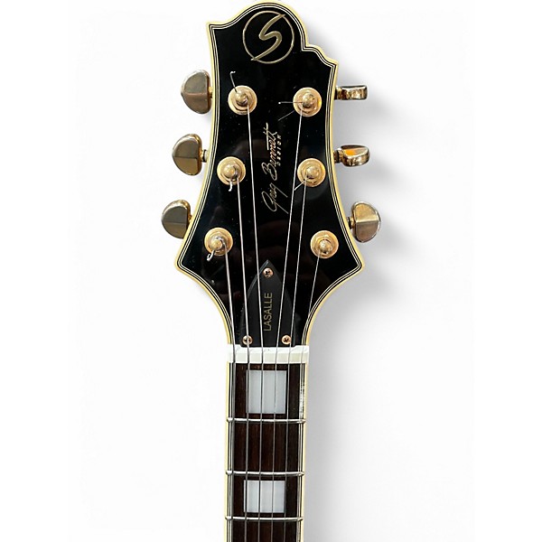 Used Samick lasalle Burgundy Hollow Body Electric Guitar