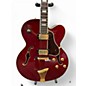 Used Samick lasalle Burgundy Hollow Body Electric Guitar