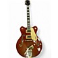 Used Gretsch Guitars G422TG Trans Red Hollow Body Electric Guitar