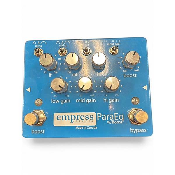 Used Empress Effects Used Empress Effects ParaEq with Boost EQ 
