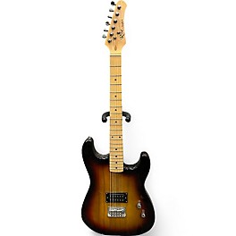 Used Rise by Sawtooth ST 3 Color Sunburst Solid Body Electric Guitar