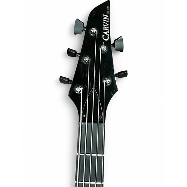 Used Carvin LB75 Black Electric Bass Guitar