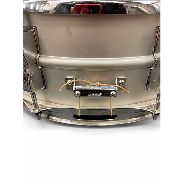 Vintage 1970s Ludwig 14in Aluminum Snare Brushed Aluminum Drum