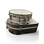 Vintage 1970s Ludwig 14in Aluminum Snare Brushed Aluminum Drum