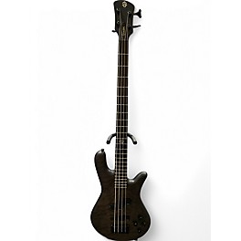 Used Spector Euro 4LX Trans Black Electric Bass Guitar