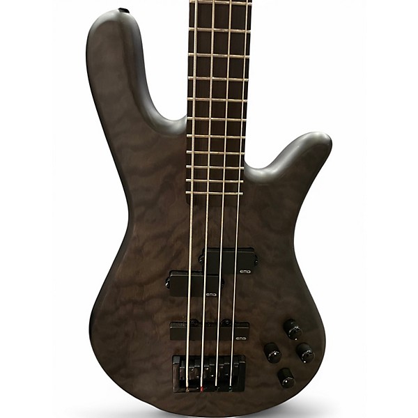 Used Spector Euro 4LX Trans Black Electric Bass Guitar