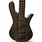 Used Spector Euro 4LX Trans Black Electric Bass Guitar