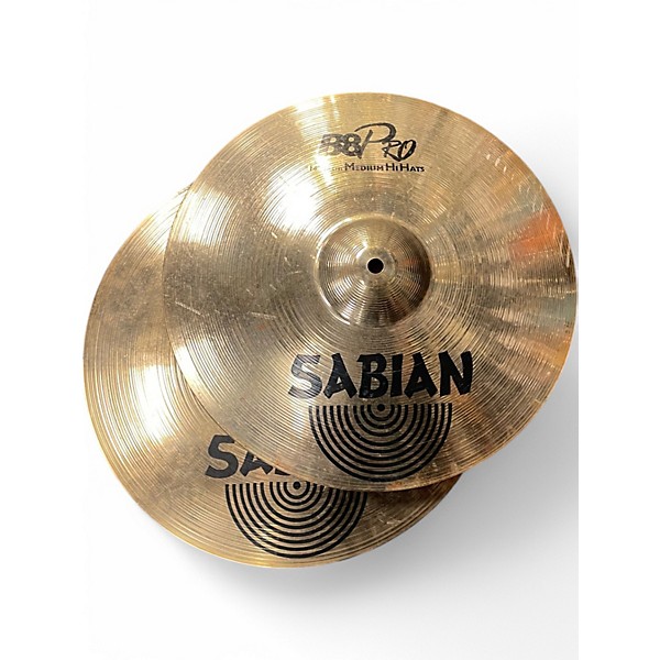 Used SABIAN Used SABIAN 14in B8 Hi Hat Pair Cymbal 33