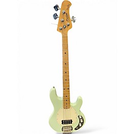 Used Sterling by Music Man Sub 4 Mint Green Electric Bass Guitar