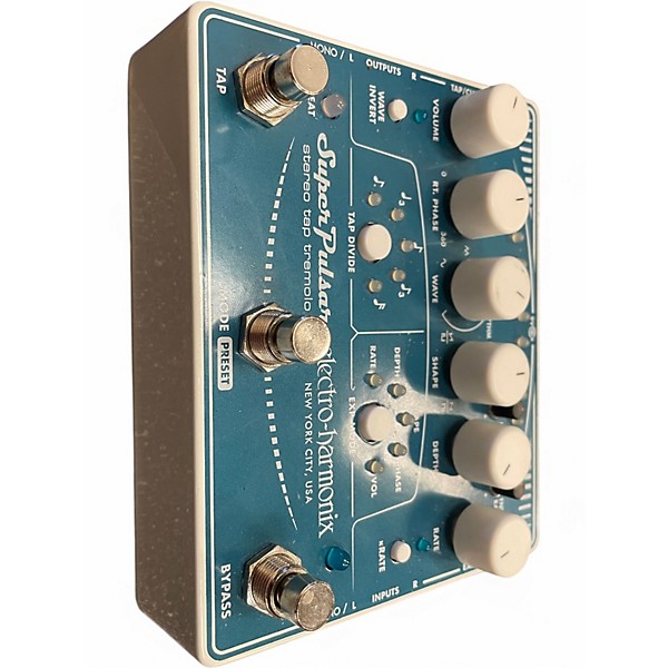 Used Electro-Harmonix super pulsar Effect Pedal Package