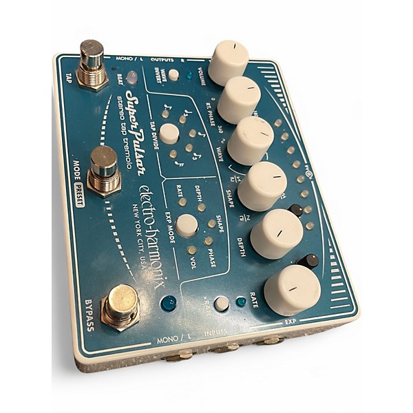 Used Electro-Harmonix super pulsar Effect Pedal Package