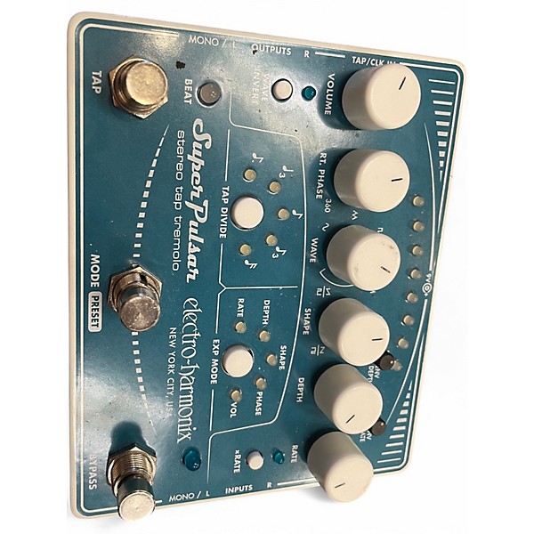Used Electro-Harmonix super pulsar Effect Pedal Package