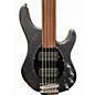 Used Ernie Ball Music Man Sterling 5 String fretless Metallic Gray Electric Bass Guitar