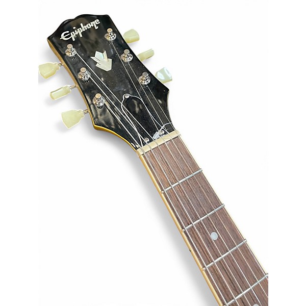 Used Epiphone ES335 Pro Gold Hollow Body Electric Guitar