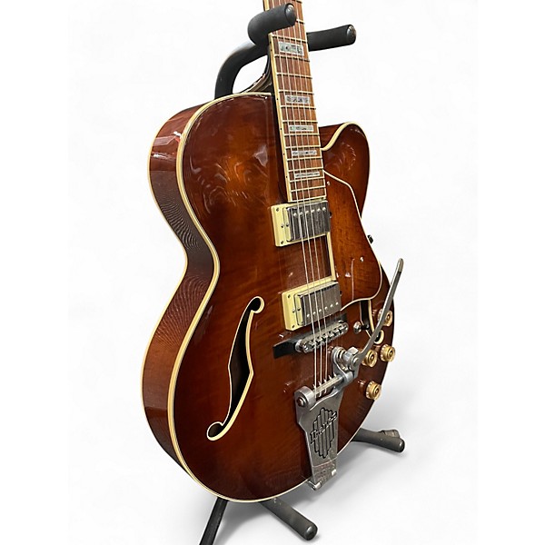 Used Ibanez AF85 Vintage Sunburst Solid Body Electric Guitar