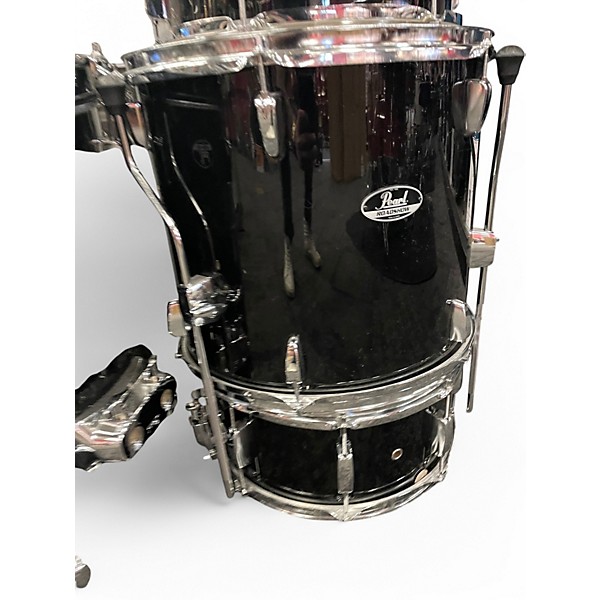 Used Pearl 5 Piece Roadshow 5pc Black Drum Kit