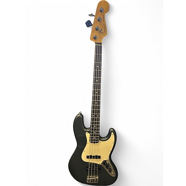 Used Fender AMERICAN MOD SHOP JAZZ Gray Electric Bass Guitar