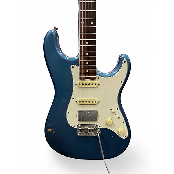 Used 2019 Schecter Guitar Research Wembley Traditional Lake Placid Blue Solid Body Electric Guitar