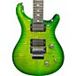 Used PRS Custom 24 10 Top Floyd Emerald Green Solid Body Electric Guitar