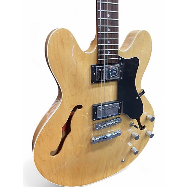 Used 1998 Epiphone Dot Natural Hollow Body Electric Guitar