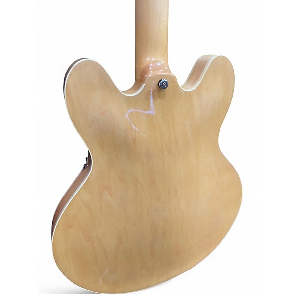 Used 1998 Epiphone Dot Natural Hollow Body Electric Guitar