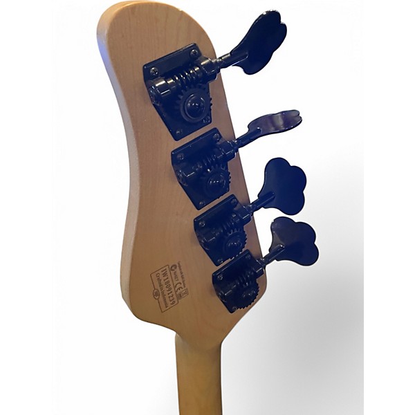 Used Schecter Guitar Research DIAMOND SERIES J BASS Black Electric Bass Guitar