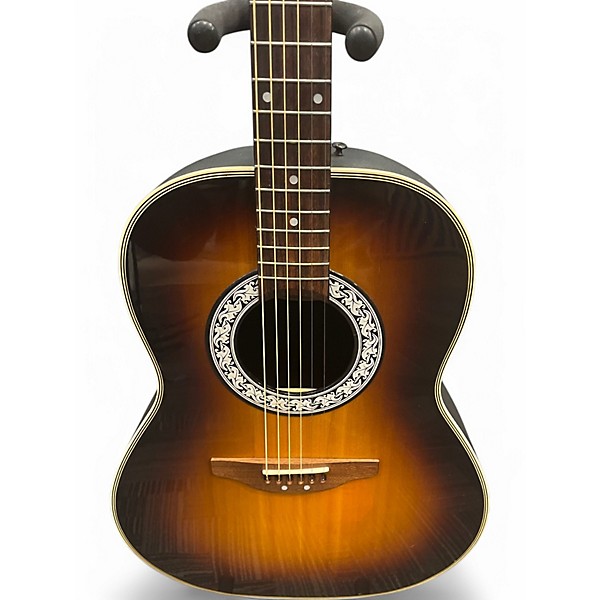 Used Ovation CC11 2 Color Sunburst Acoustic Guitar