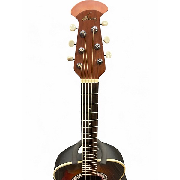 Used Ovation CC11 2 Color Sunburst Acoustic Guitar