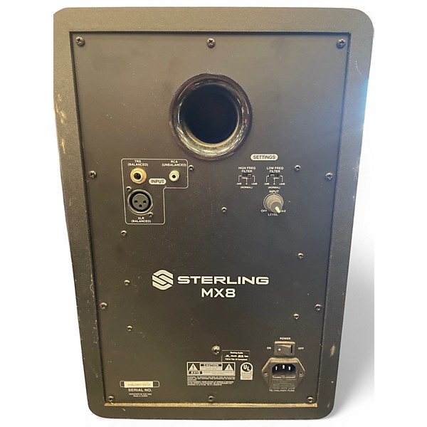 Used Sterling Audio MX8 Pair Powered Monitor