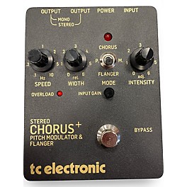 Used TC Electronic SCF Chorus Flanger Effect Pedal