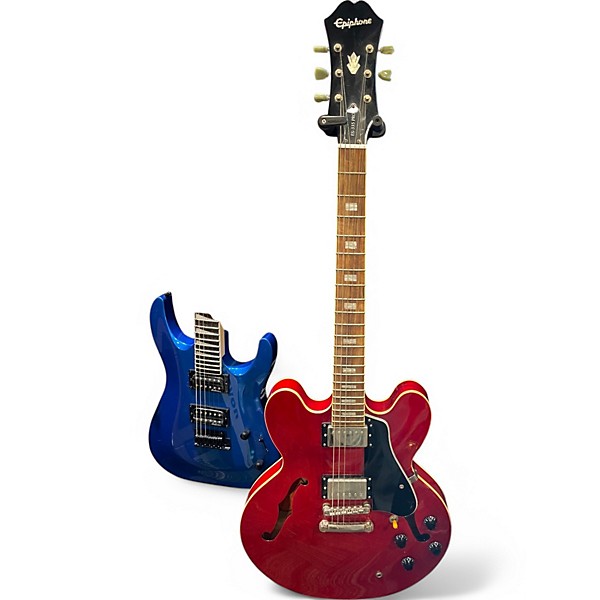 Used Epiphone ES335 Pro RED Hollow Body Electric Guitar,New Products : American Fashion Style Bags On Sale