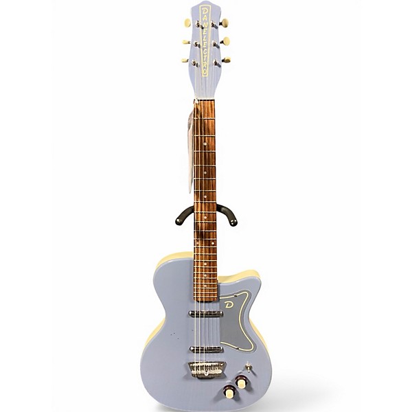 Used Danelectro 56 U2 BLUE SUEDE Solid Body Electric Guitar