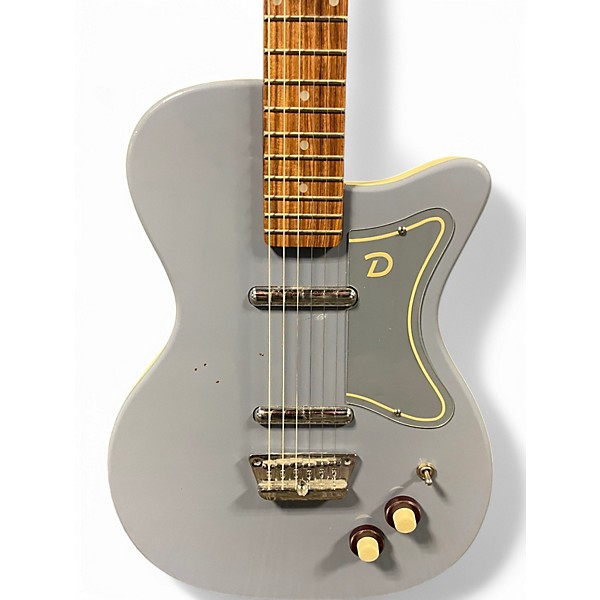 Used Danelectro 56 U2 BLUE SUEDE Solid Body Electric Guitar