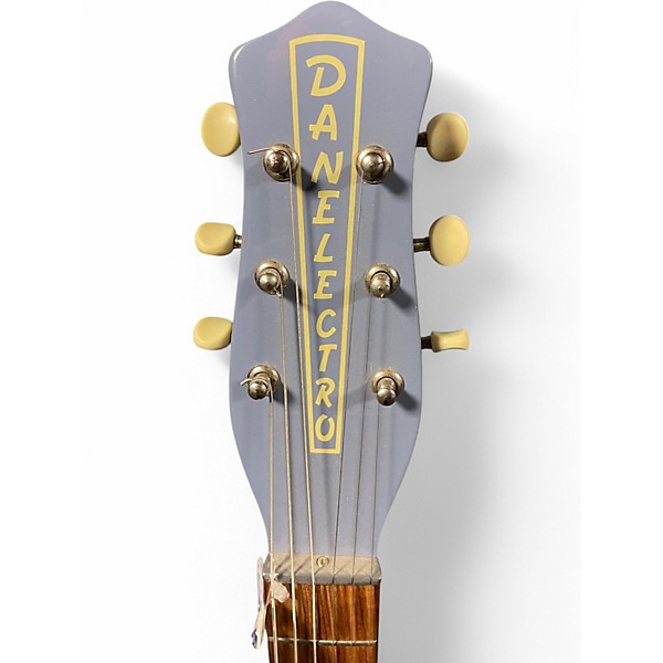 Used Danelectro 56 U2 BLUE SUEDE Solid Body Electric Guitar