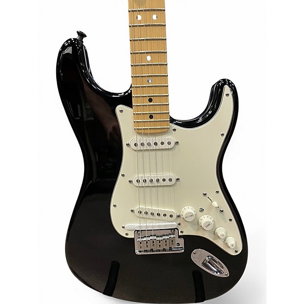 Used 2007 Fender VG Stratocaster BLACK Solid Body Electric Guitar