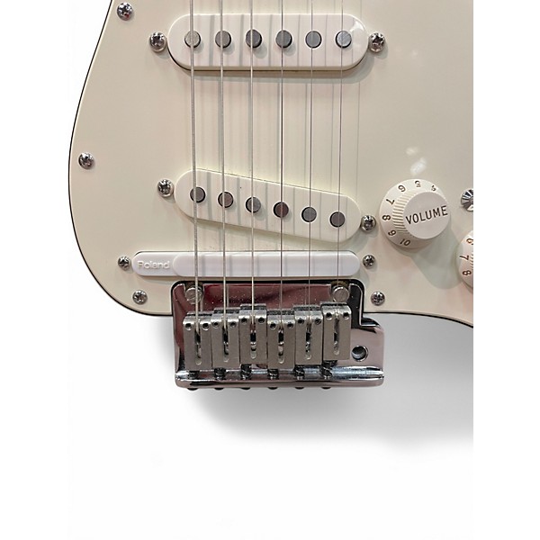 Used 2007 Fender VG Stratocaster BLACK Solid Body Electric Guitar